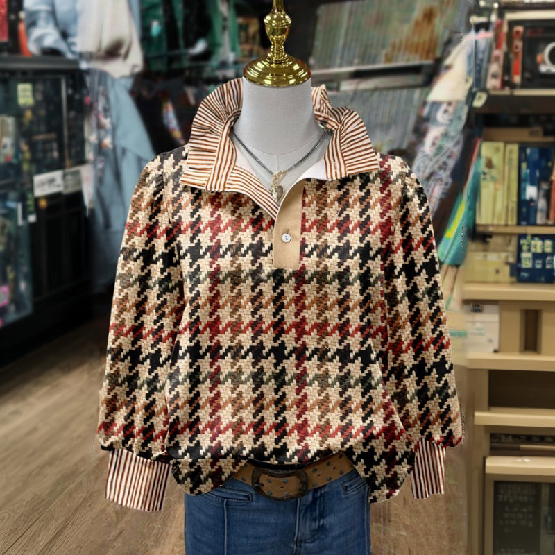 Vintage Freizeitbluse