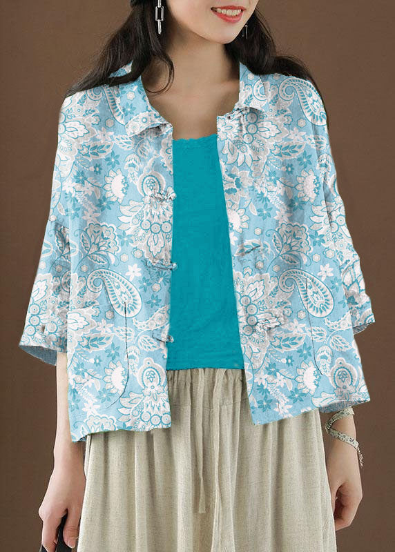 Schöner grüner Peter-Pan-Kragen mit Taschen Sommer Leinen Oberteil