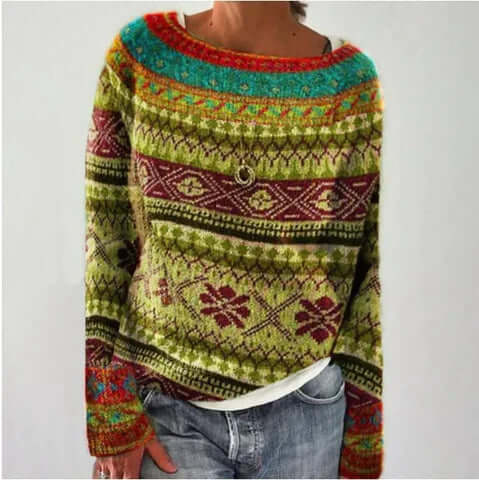Warmer, nachhaltiger Pullover