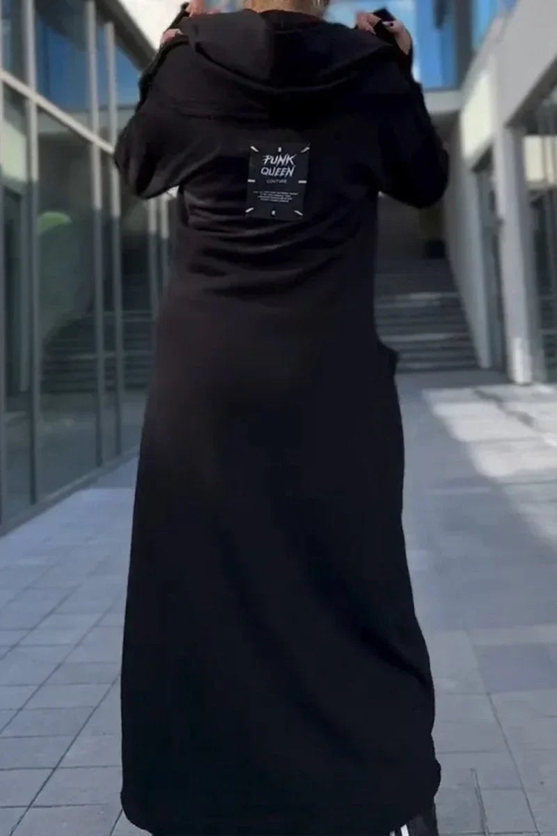 MANA™ | LANGER HOODIE MIT REISSVERSCHLUSS