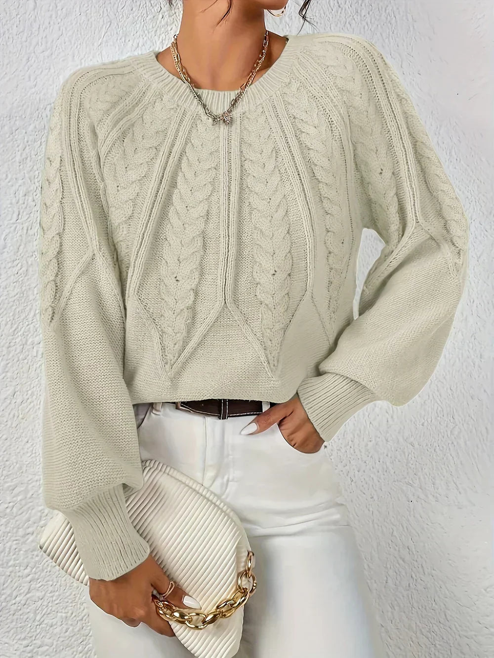 Louisa | Gehäkelt Pullover