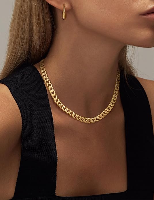 Chunky Cuban Link Halskette | Gold