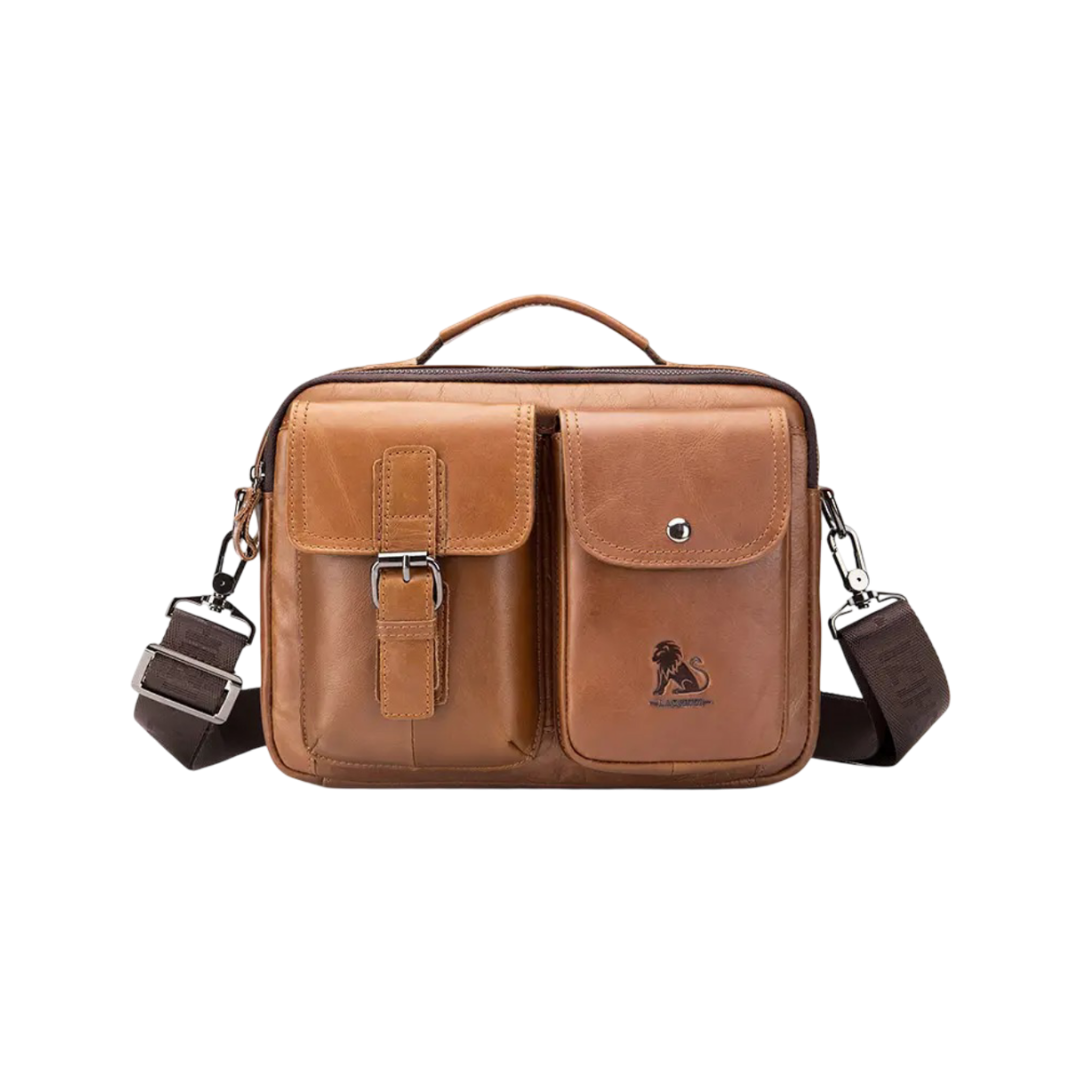 Zaneles Klassische Leder Schultertasche