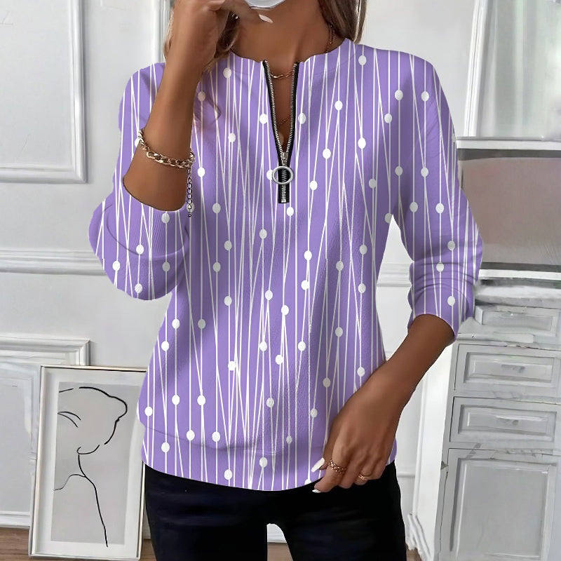 【Langarm】Lässiges Vintage Sweatshirt