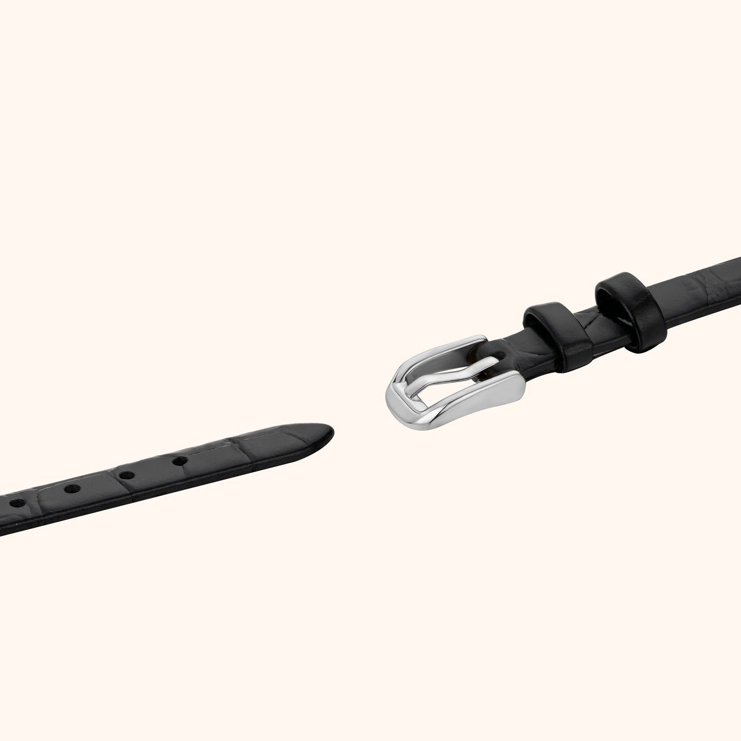 Vespera | Leder Silber