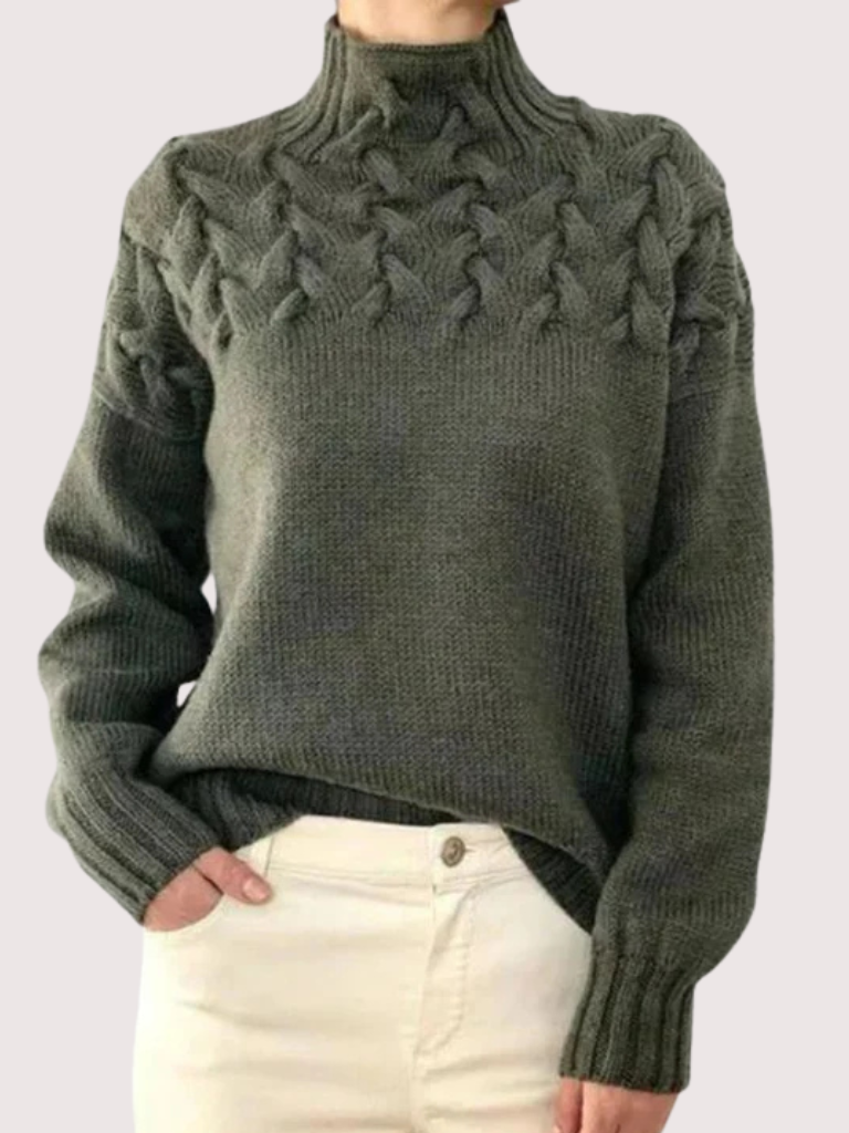 SELENE ROLLKRAGENPULLOVER