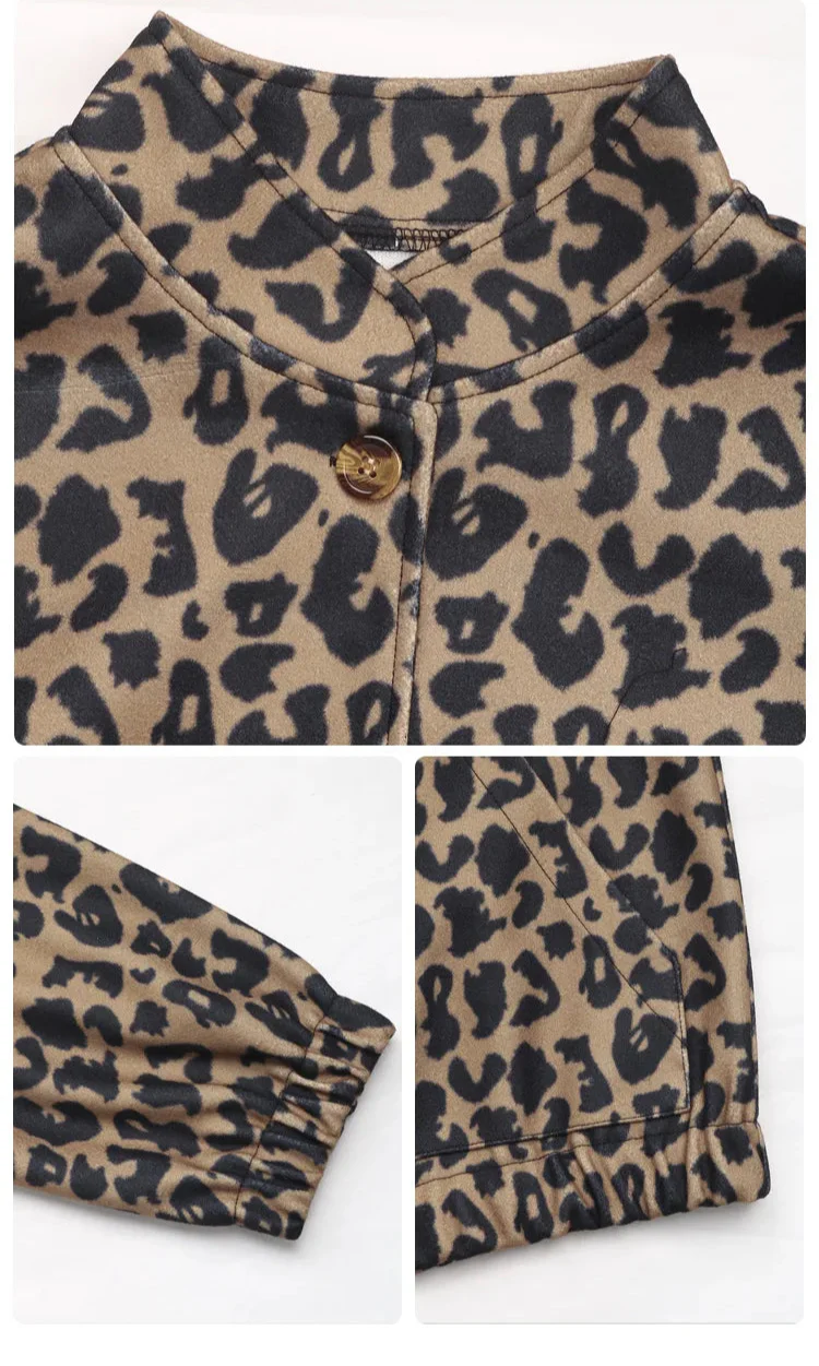 Leopard Luxe Jacke