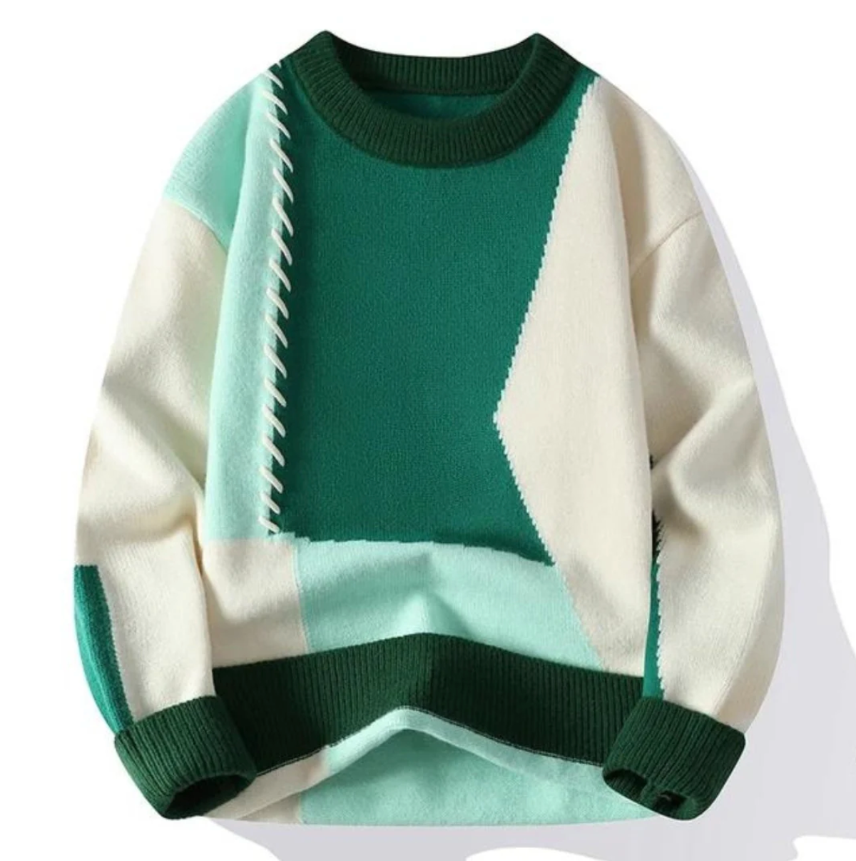 Tomasz | Patchwork Pullover