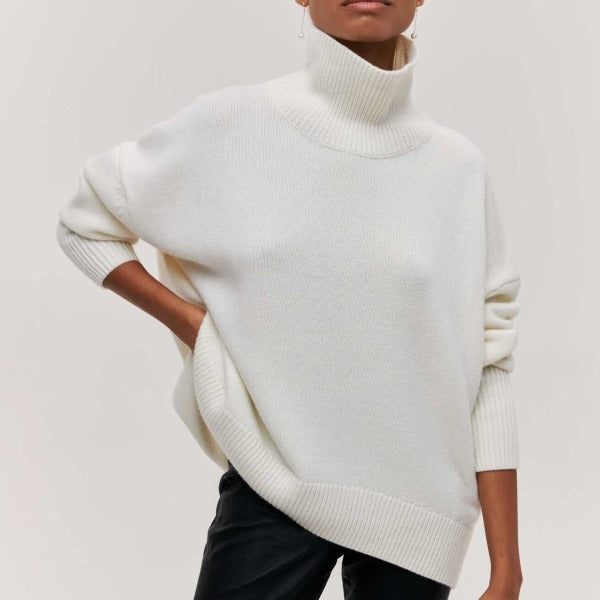 Der Iris Rollkragenpullover — Cloud Soft