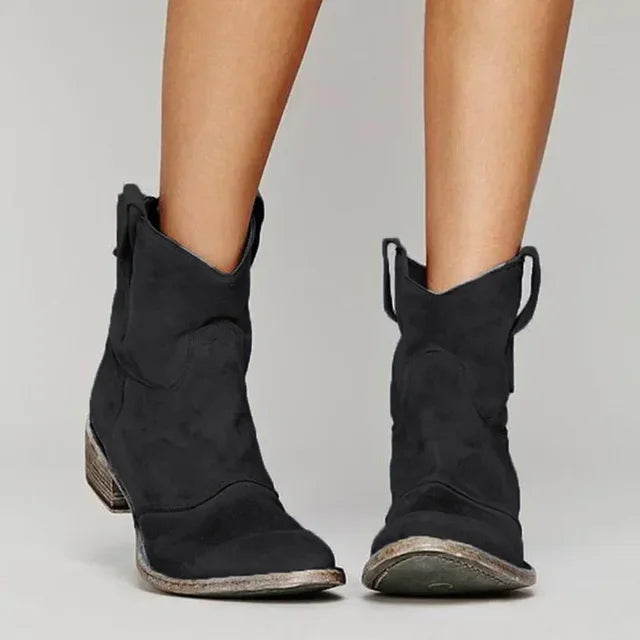 Maud | Retro Cowboy Boots