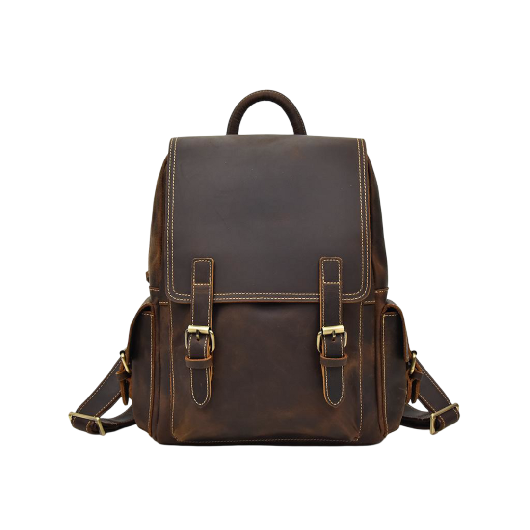 Marcus | Essentieller Vintage-Leder-Rucksack