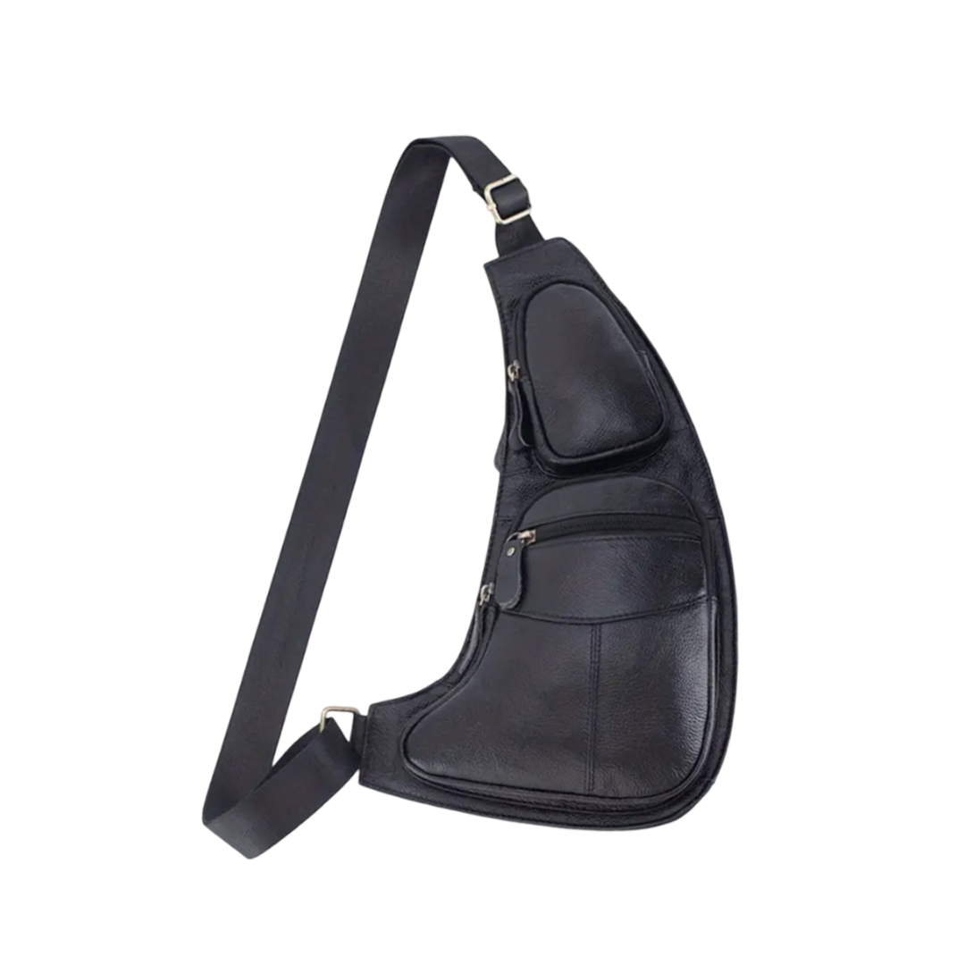 Beckett | Vintage Leder Brusttasche