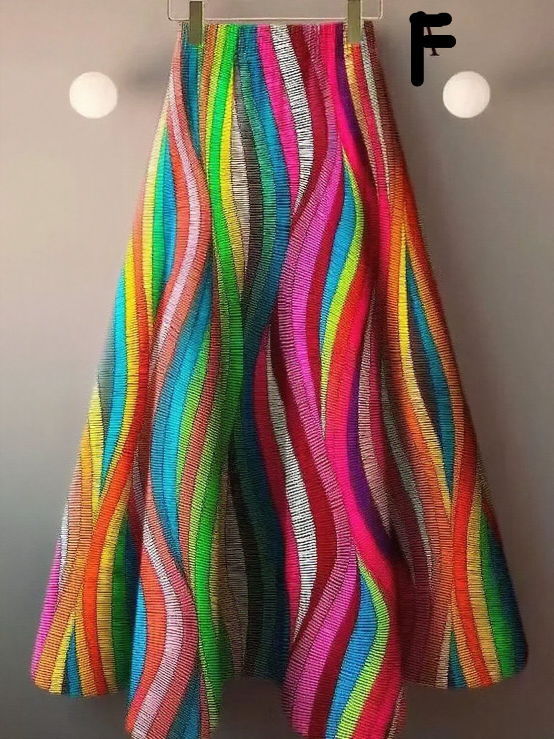 Modische und vielseitige hoch taillierte Eiskrepp-Rock für den Sommer