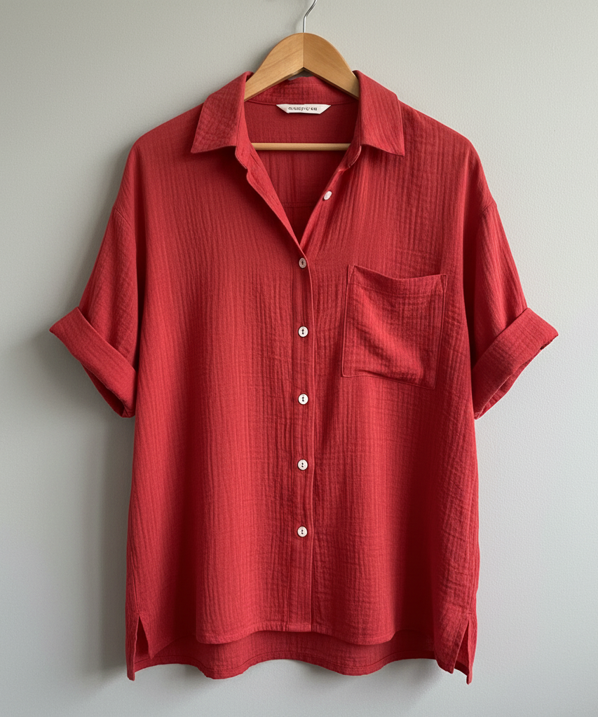 Elisabeth | Bluse mit kurzen Ärmeln