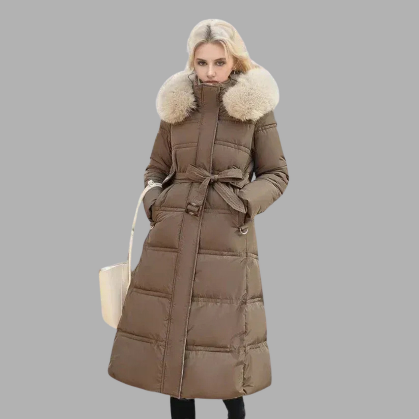Signy | Winterparka mit Pelzkapuze