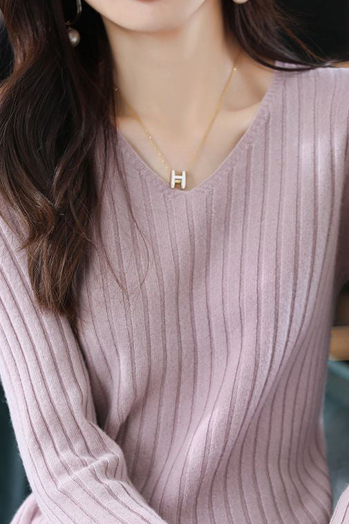 Langärmliges Strick-Baselayer-Oberteil