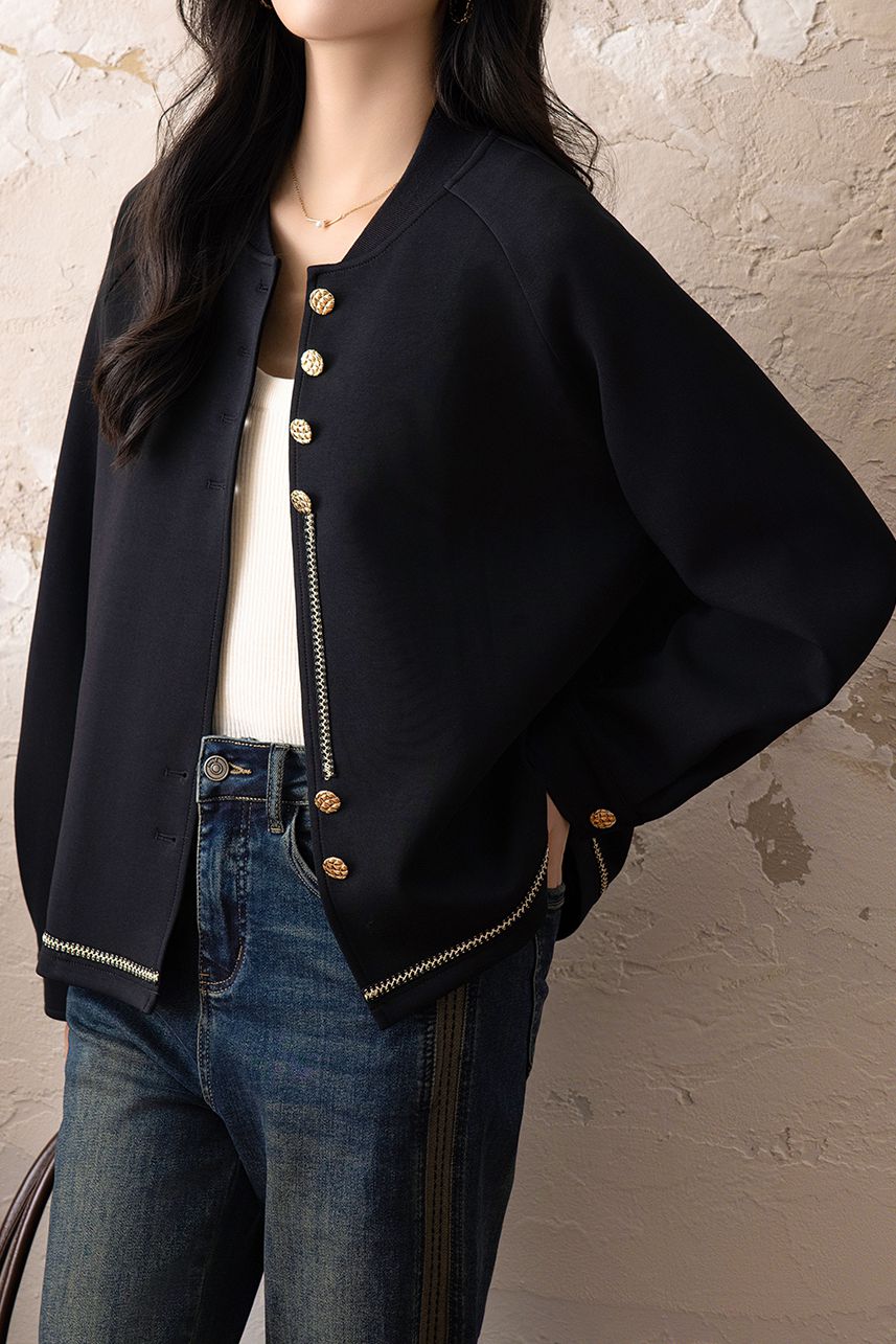 Elegante Luft Baumwoll Bomberjacke