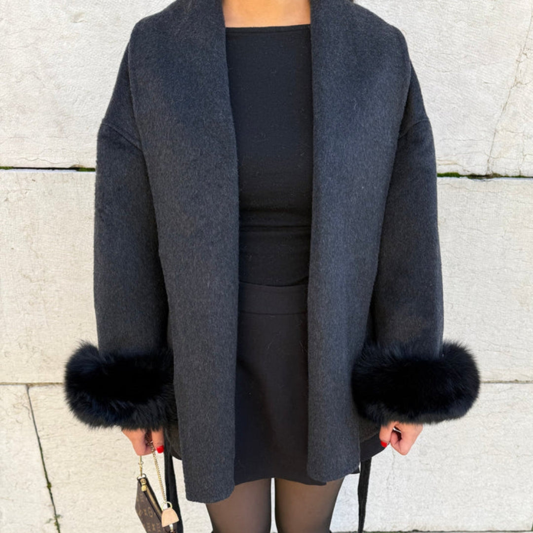 Elmsmere | Warmer, gesteppter Wintermantel