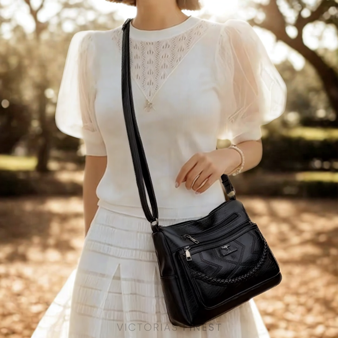 Alltags-Essentials Schultertasche