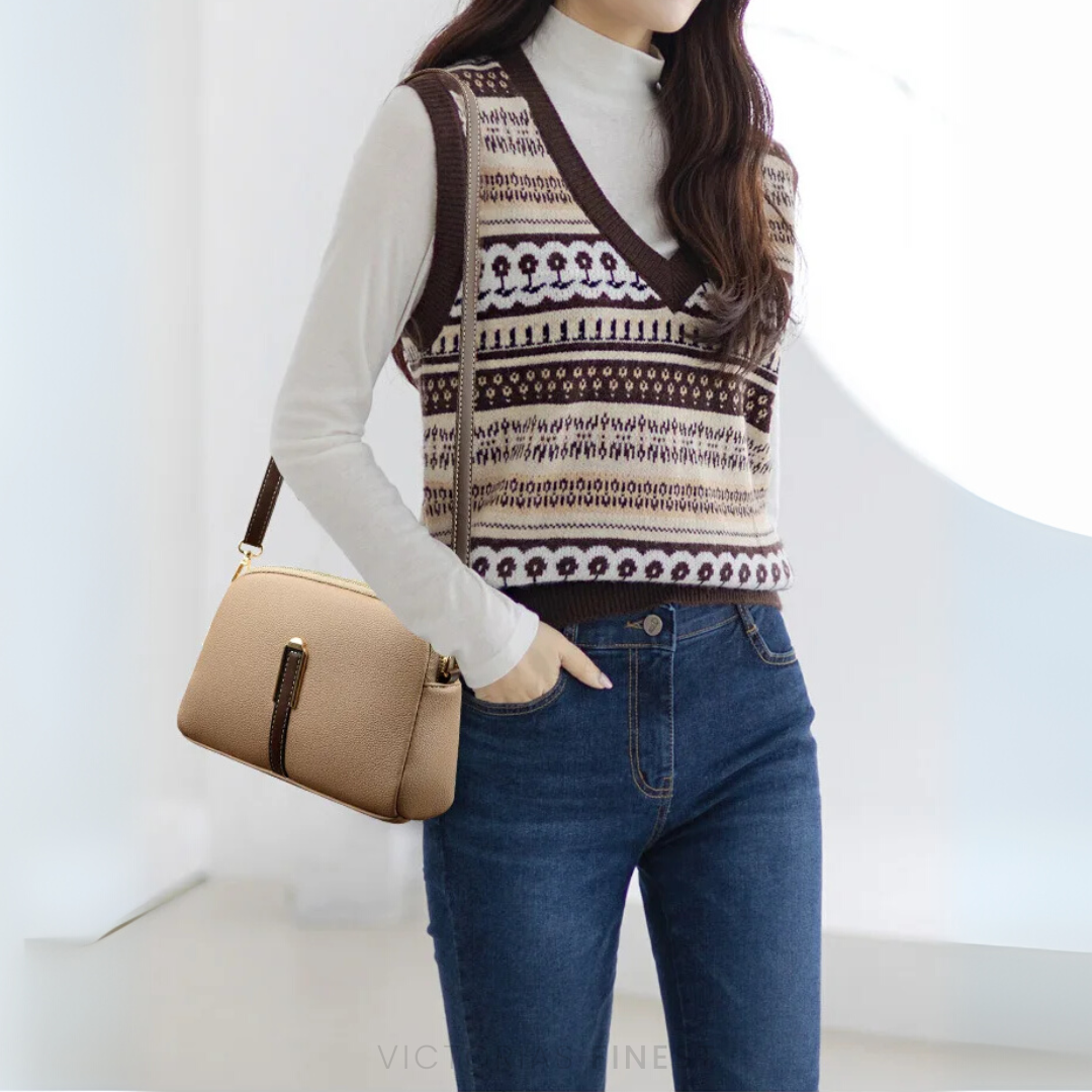 Verfeinerte Luxe Umhängetasche