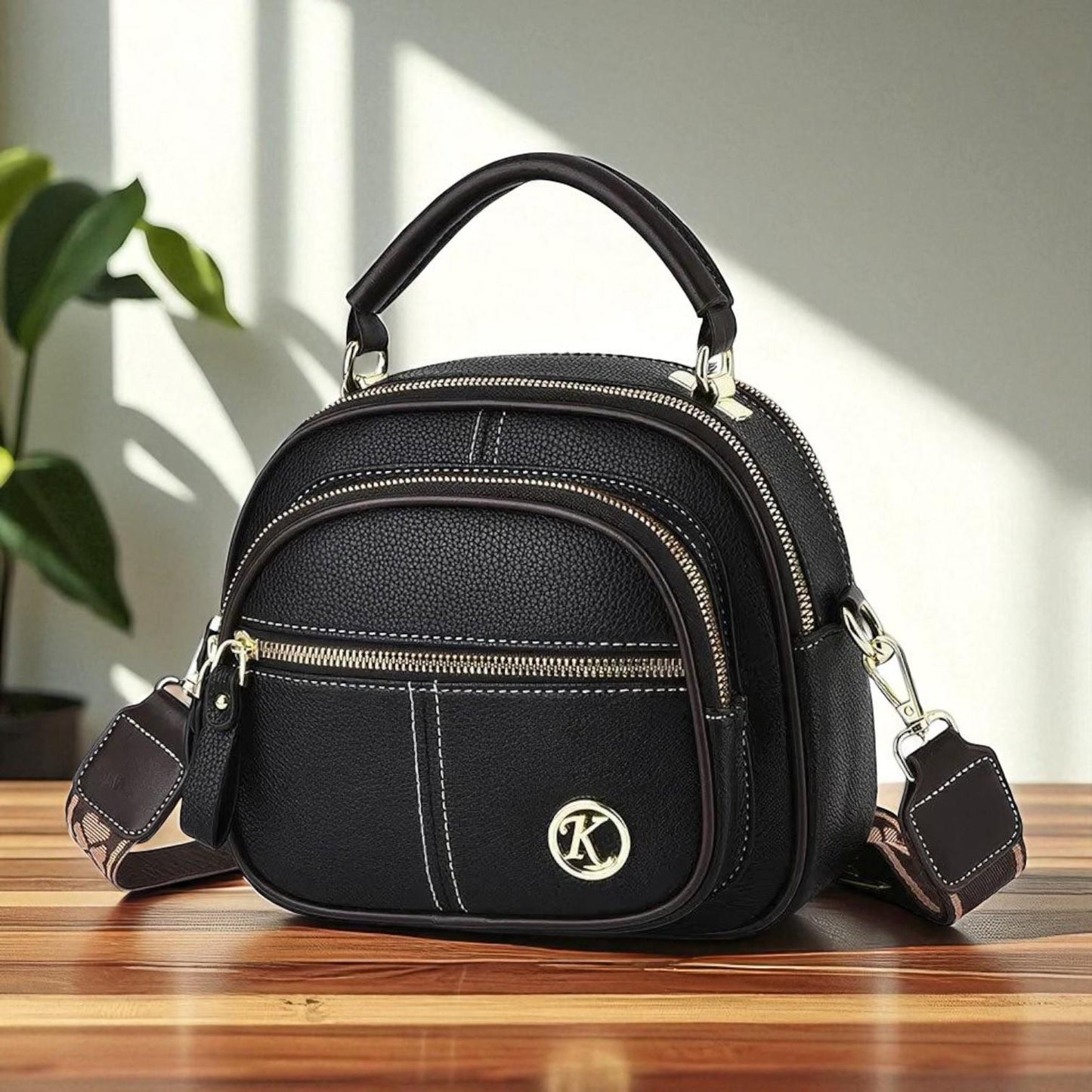 Zaneles zeitlose Eleganz | Stilvolle Tasche mit Schultergurt