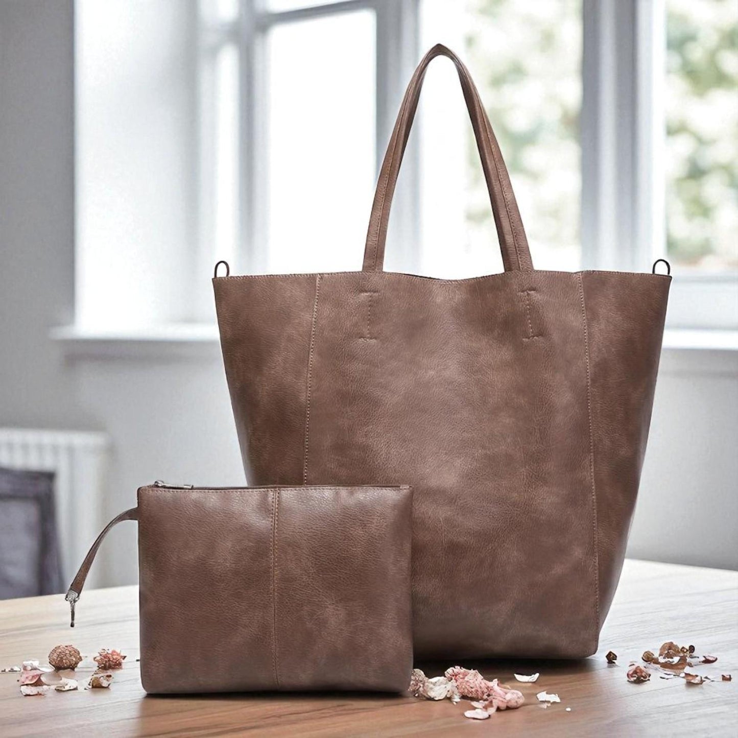 Ranis Retro Weichheit | Große Kapazität Schultertasche