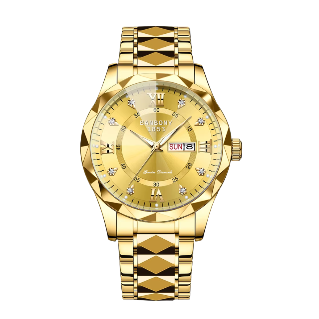 Sean | Multifunktionsuhr mit Edelstahlband | 40mm