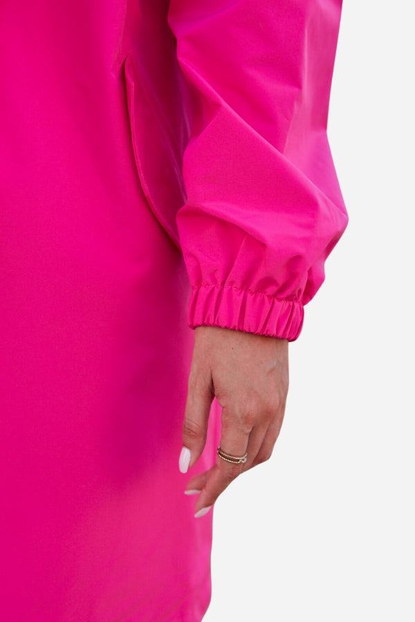 Barbara Pink Regenmantel Windbreaker Jacke