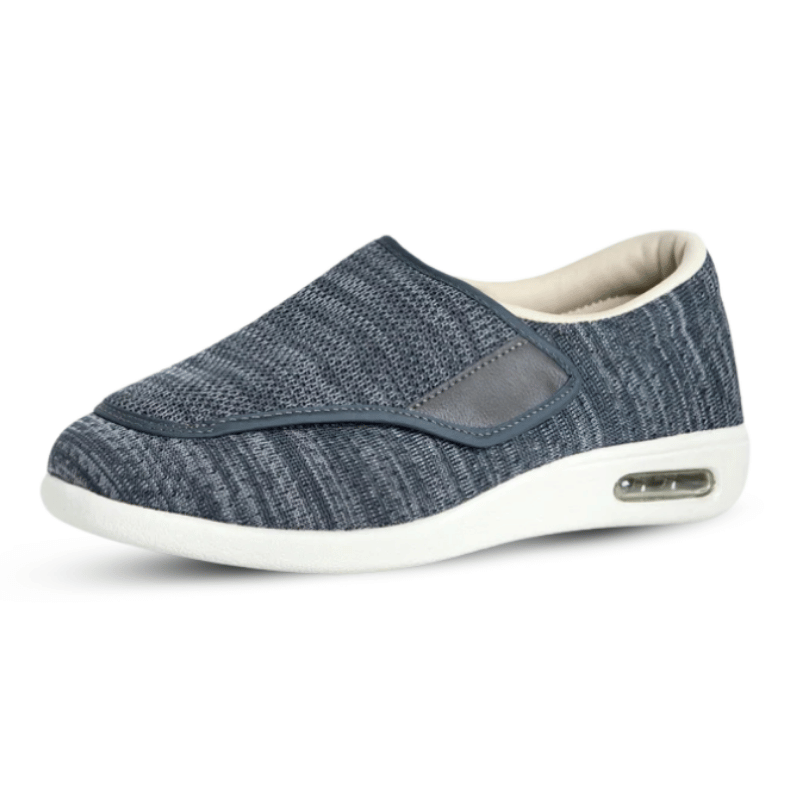 Ortho Stretch No-Tie / Breite Schuhe & Niederdruckpassform - Grau