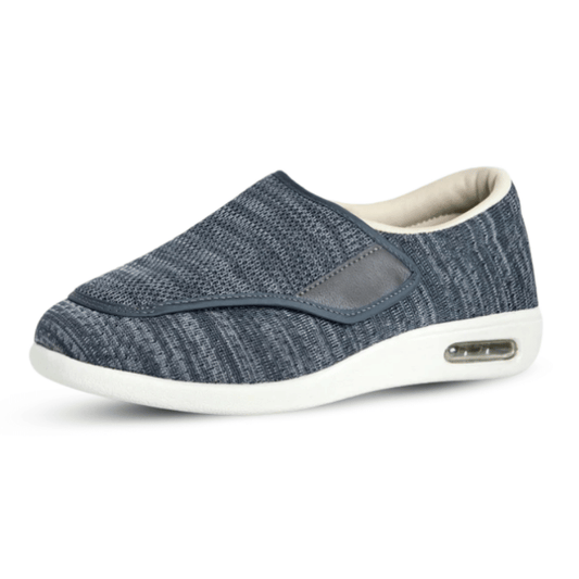 Ortho Stretch No-Tie / Breite Schuhe & Niederdruckpassform - Grau