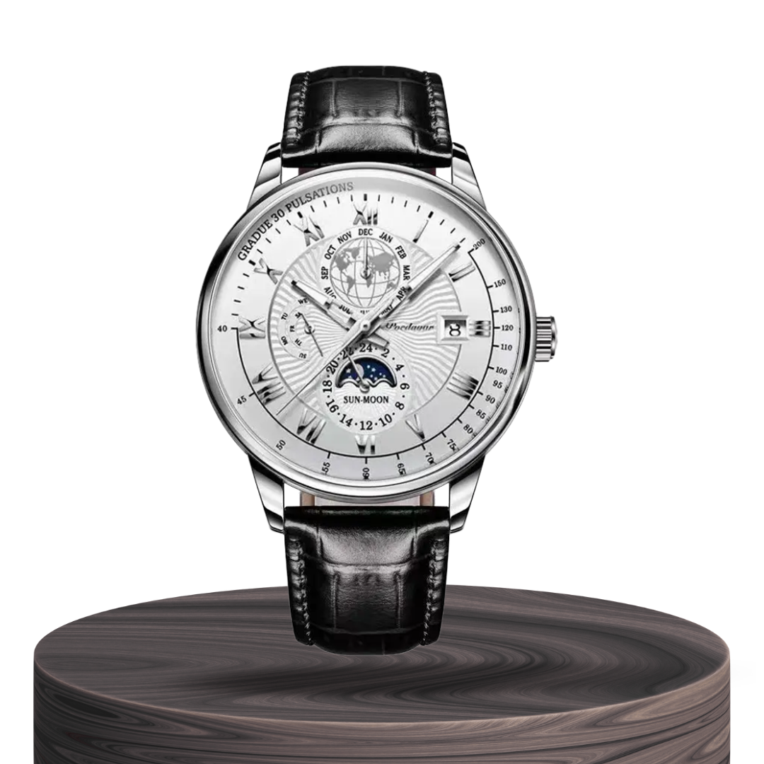 Xavier | Modern Luxury Slim Quartz Uhr | 40mm