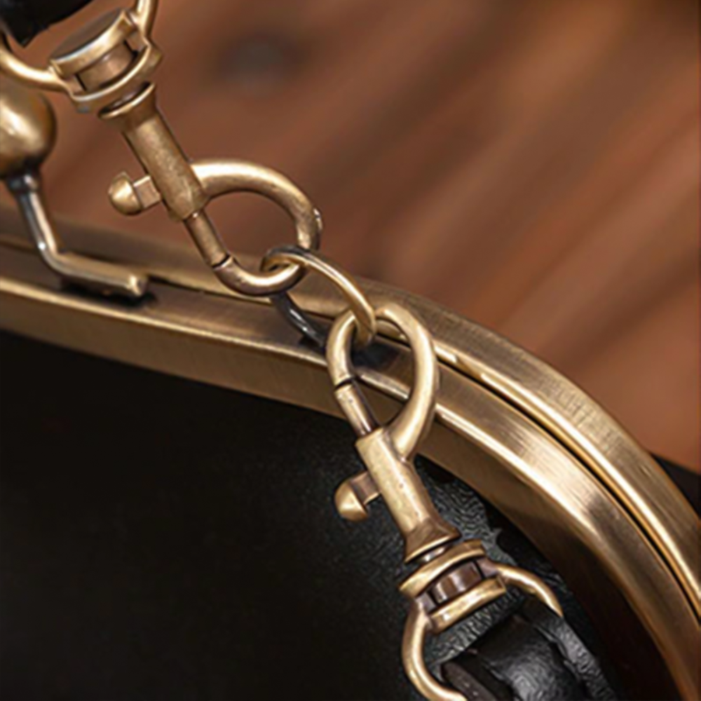 Vintage Kiss-Lock Tasche - Retro Chic Essentials