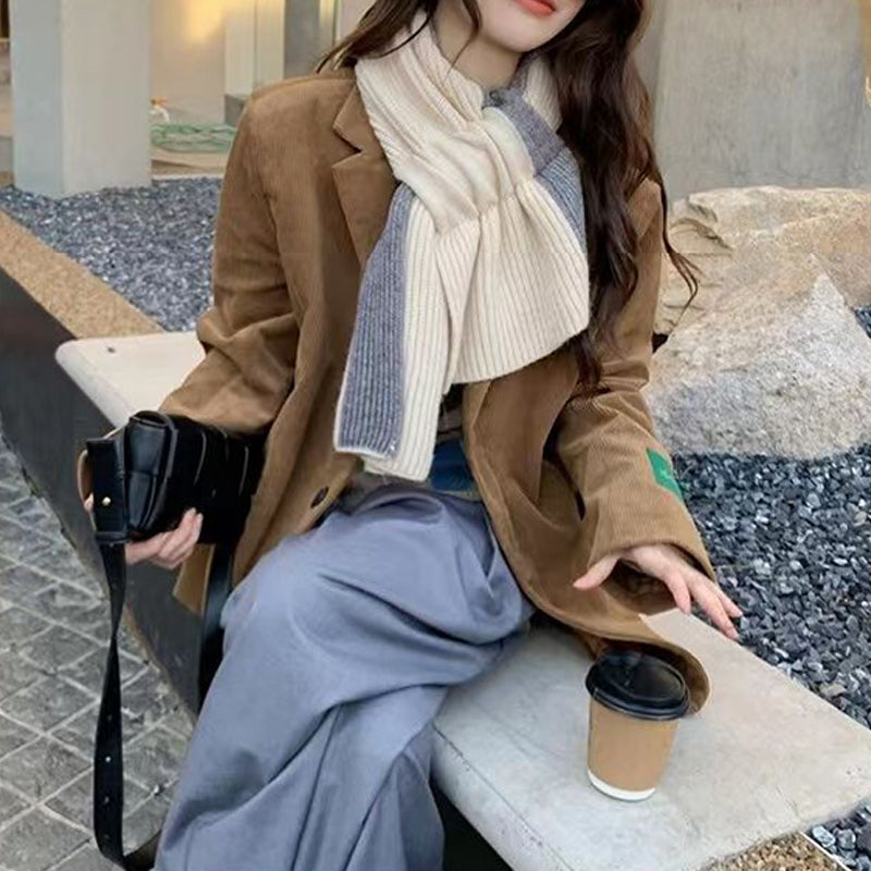 Lässiger warmer Schal