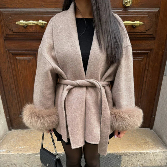 Elmsmere | Warmer, gesteppter Wintermantel