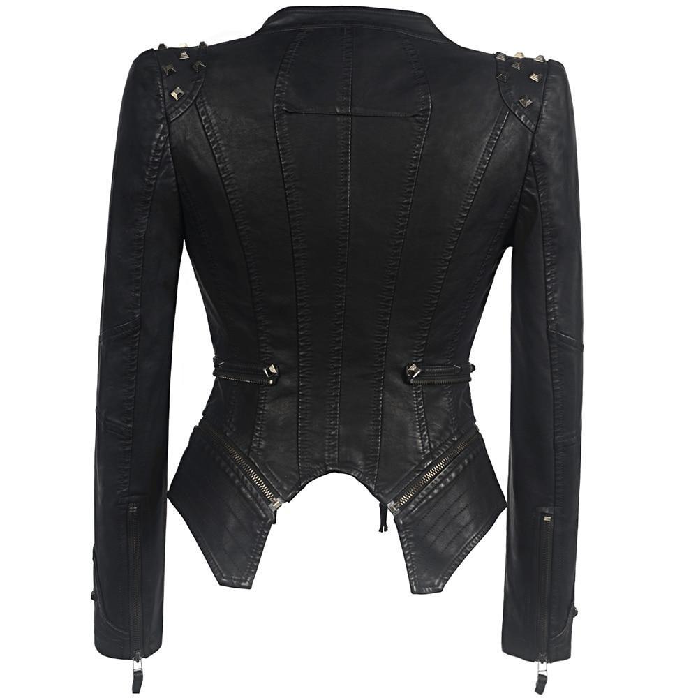 Gothic Lederjacke