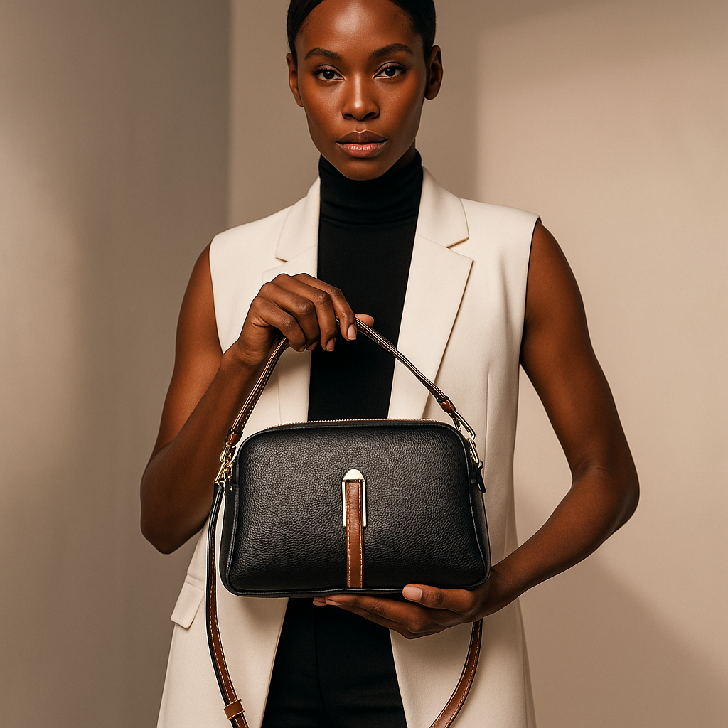 Tasche mit Lychee Mila Stickerei