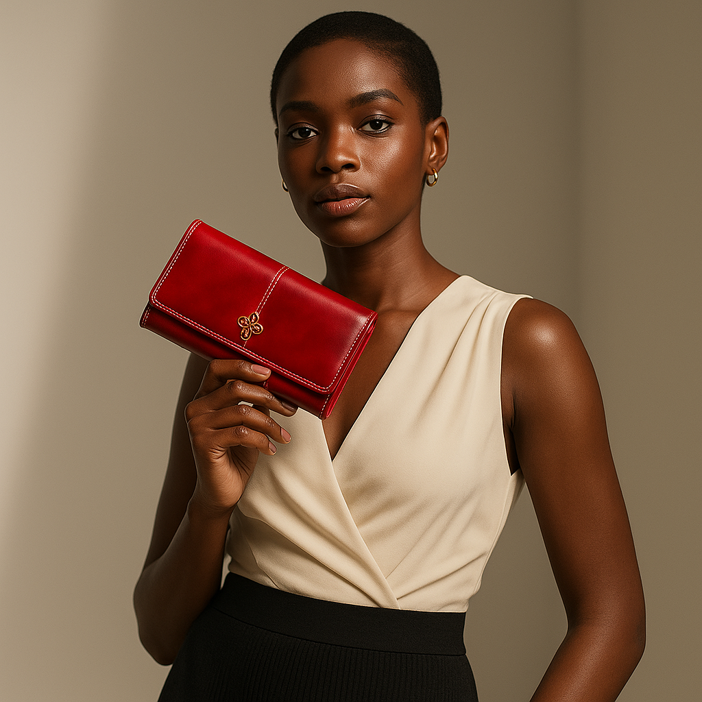 Trendy Zwei-Wege Geldbörse von Eva