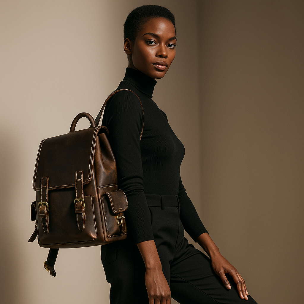 Marcus | Essentieller Vintage-Leder-Rucksack