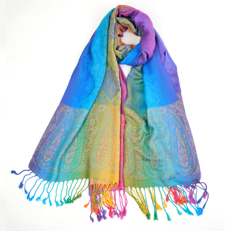 Lässiger Bunter Schal