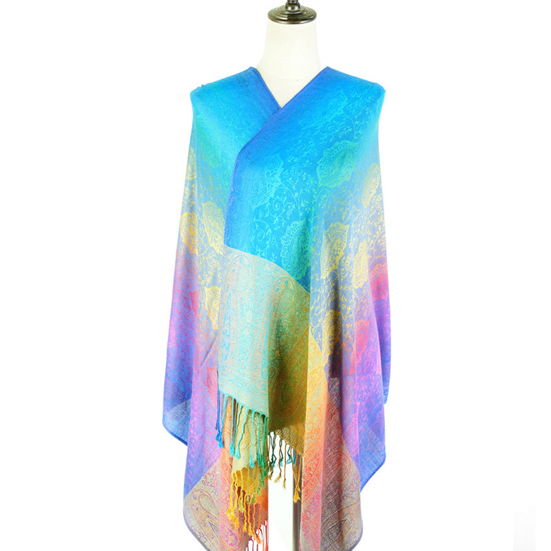 Lässiger Bunter Schal