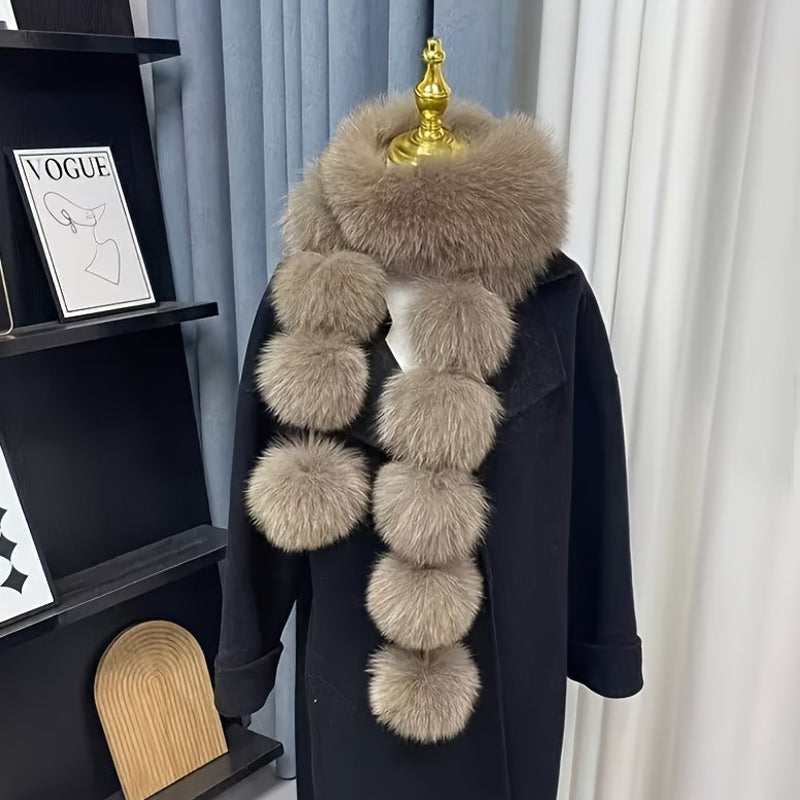 Warmer lässiger Schal