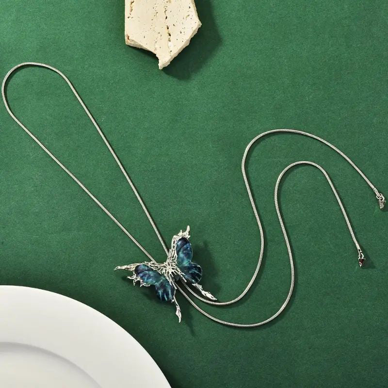 Vintage Schmetterlingshalskette