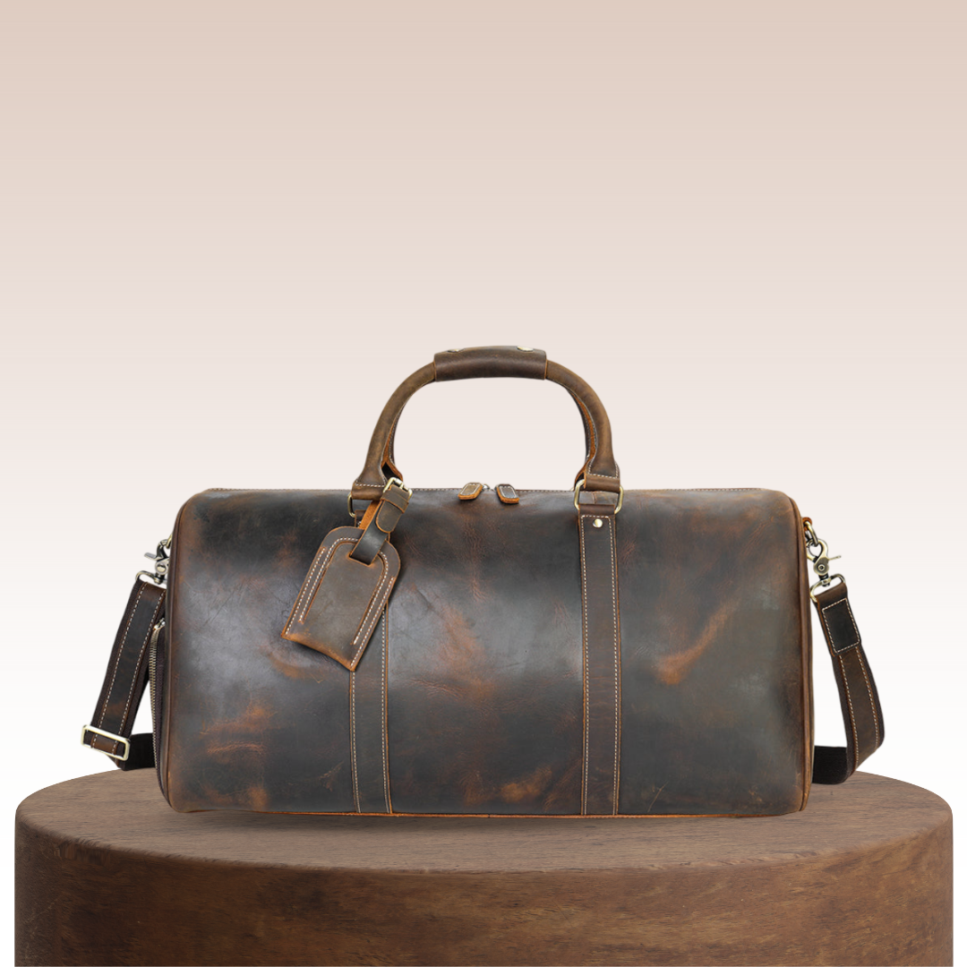 Rhett | Vintage Vollnarbenleder Reisetasche