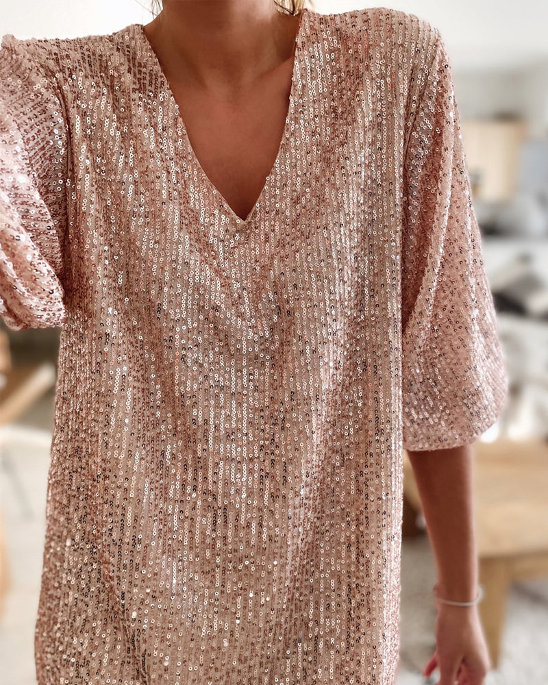 Festliches Kleid mit Kragen