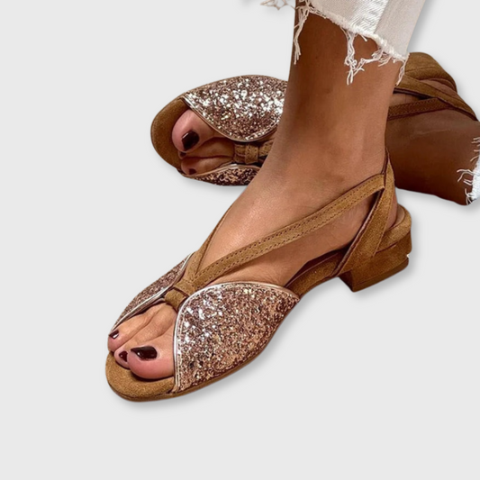 Julia™ | Glitter Layer Sandals