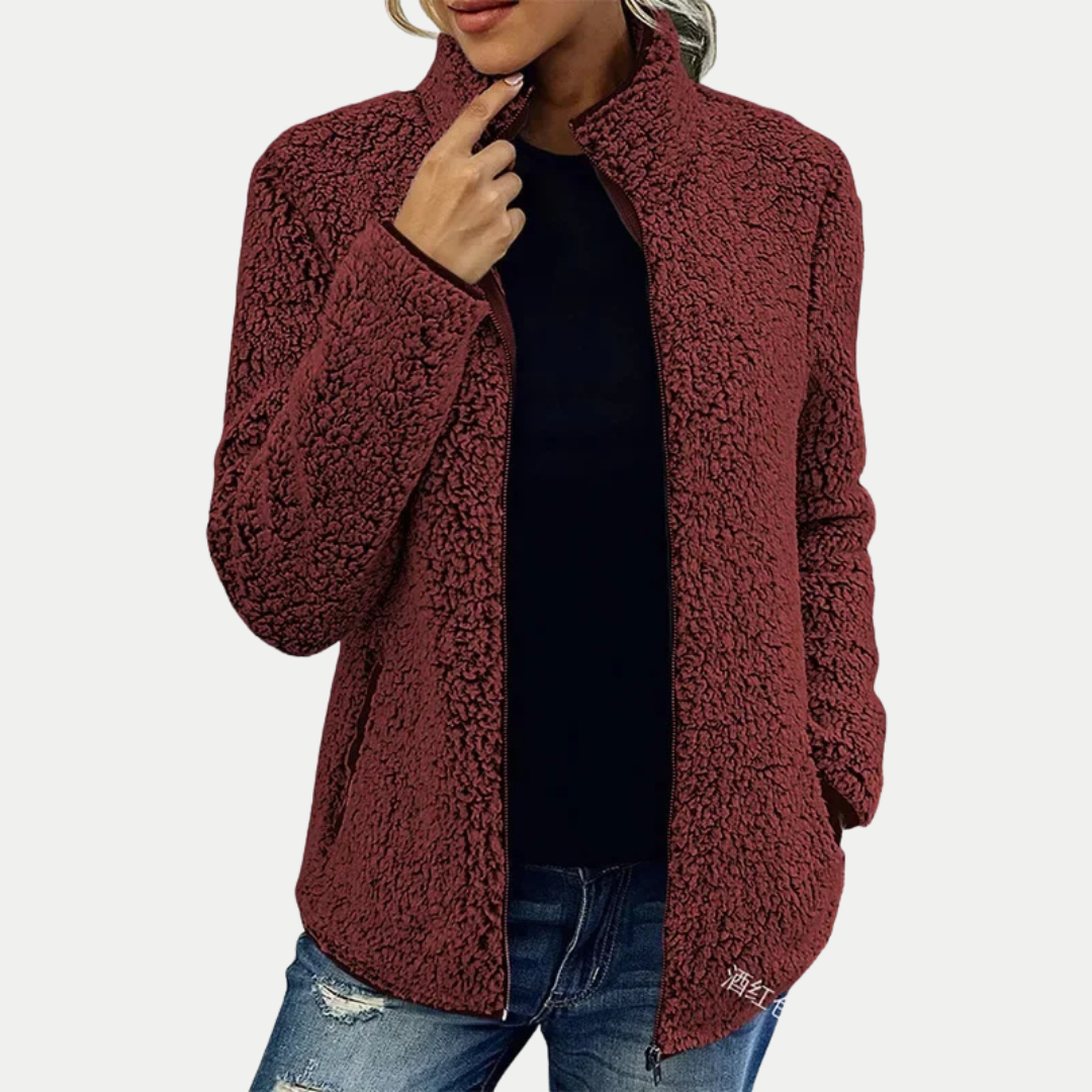 Ellen | Elegante Casual-Fleecejacke