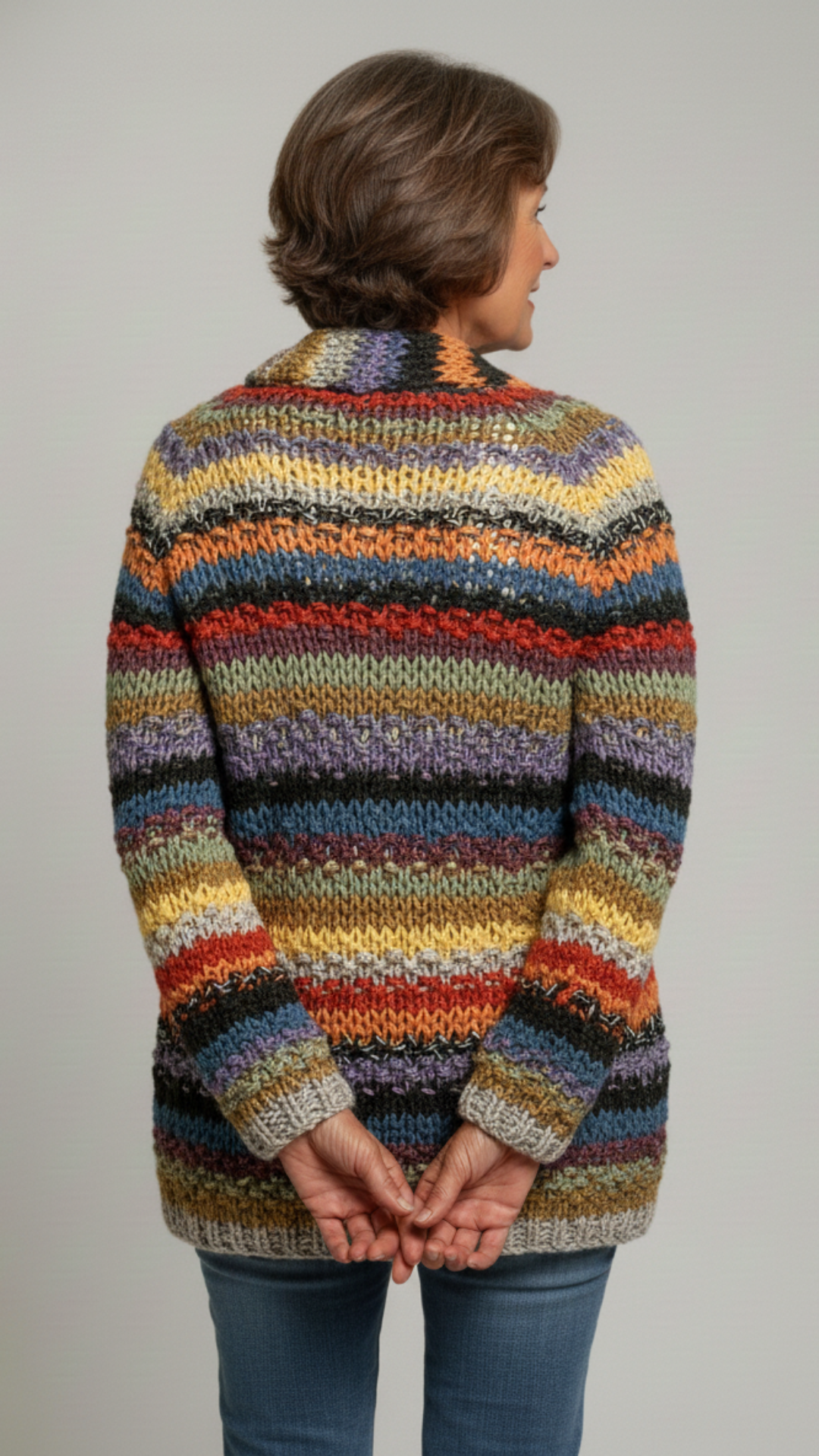 Valkyrja | Vintage Isländische Strickjacke