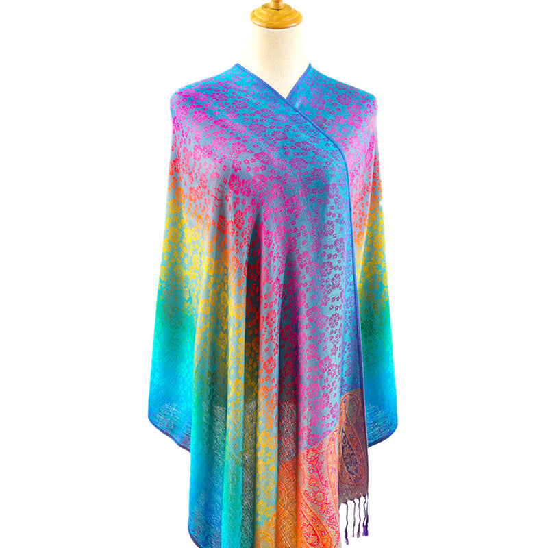 Lässiger Bunter Schal