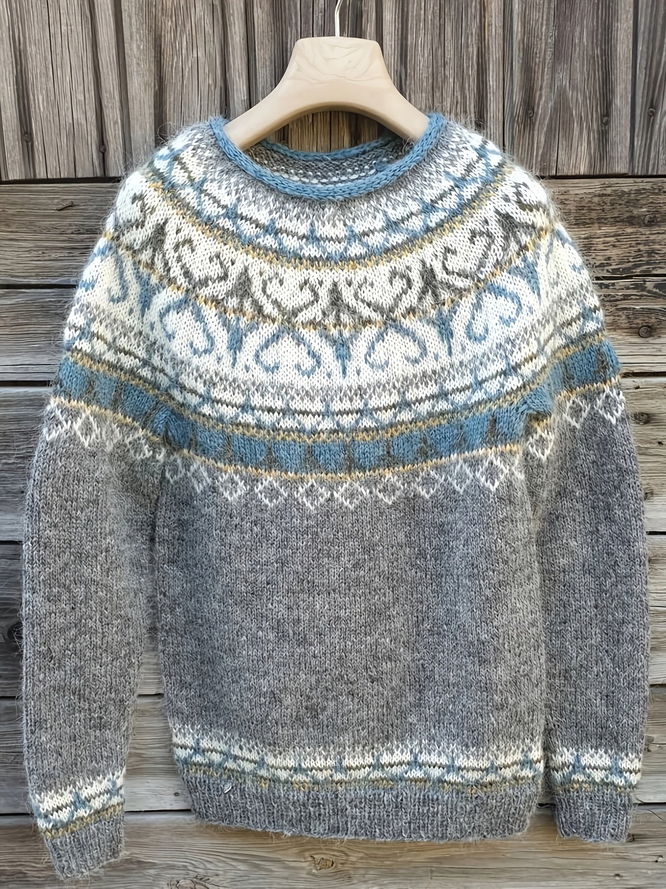 Luxe™ | Eleganter und warmer nordischer Pullover für den Winter