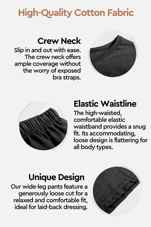 Bequemes Leinenähnliches Shirt & Shorts Zweiteiliges Set